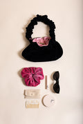 Sac Isla en velours noir